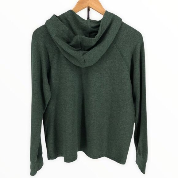 Sundry Green Galen Chenille Terry Striped Hoodie NWT - Picture 8 of 13